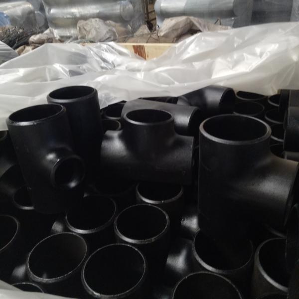 Hot Pushing Carbon Steel Pipe Fittings A420 WPL6 Butt Weld Reducing Tee