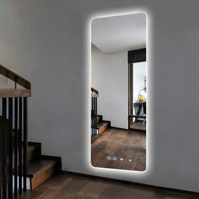 xplosion Proof Frameless Backlit Bathroom Mirror Full Length Rectangle LED