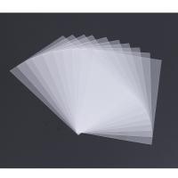 1 feuille de PVC en plastique transparent de 8 pouces de 1 pouce d'épaisseur