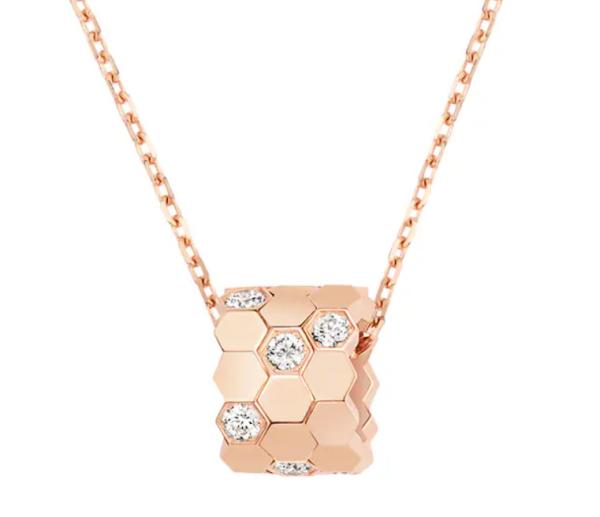 C My Love Necklace Fine Jewelry Brand Jewelry 18K Rose Gold Jewelry Customization