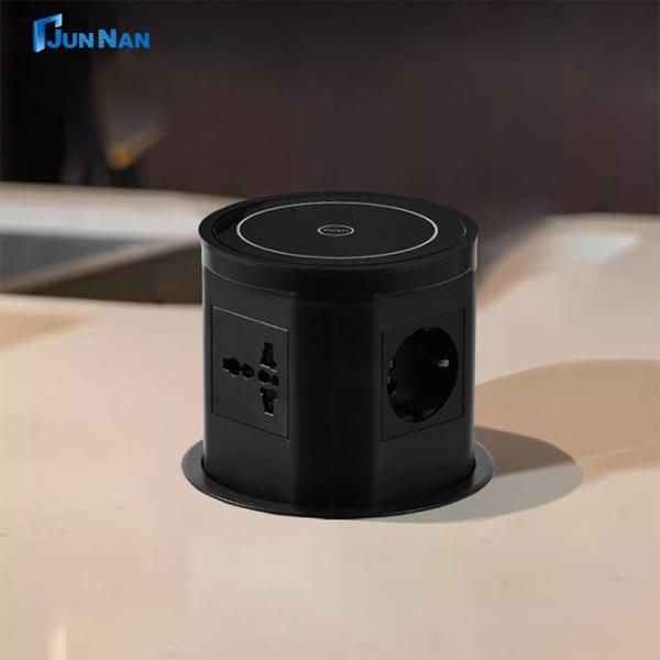 Junnan Multi-function Socket With 114.9mm*168.7mm Completely Closure Size For Kitchen