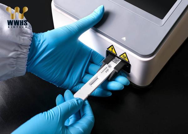 a detecção cardíaca POCT do cTnI provê o analisador seco do Immunoassay da fluorescência 740nm