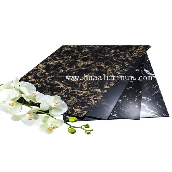 Anti Mould Composite Metal Wall Panels Stone Finishing ACP Roofing Sheet