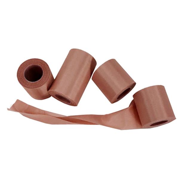 Top Quality Easy Tear Breathable  Hospital Use CE Approved Skin Color Medical Adhesive Silk Tape