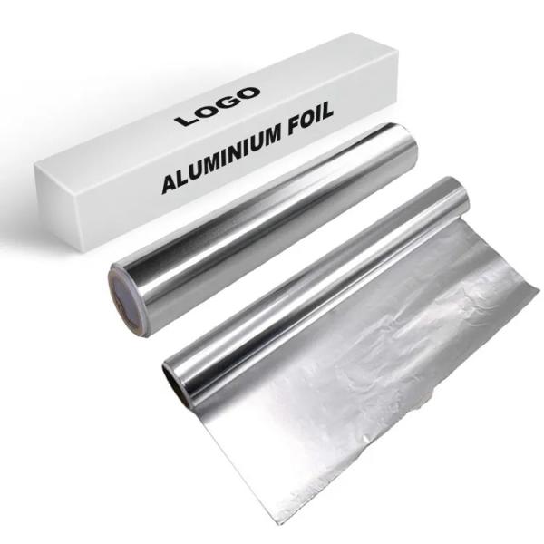 Customized Length Silver Foil Paper Aluminum Foil Roll Product Super Soft Aluminium Foil