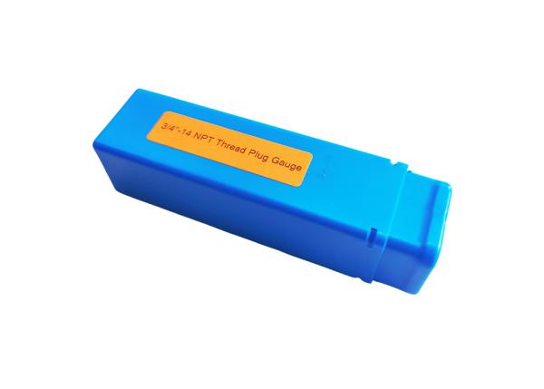 Mesureur de prise de fil de tuyau conique NPT précise de 3-4''-14 pour les applications pétrolières et hydrauliques
