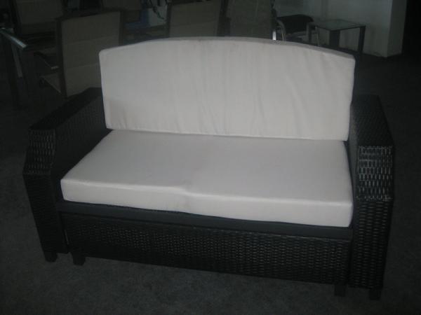 outdoor wicker sofa         