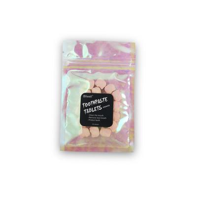 Marca própria Chewable da tabuleta do dentífrico do sabor alaranjado para o hotel
