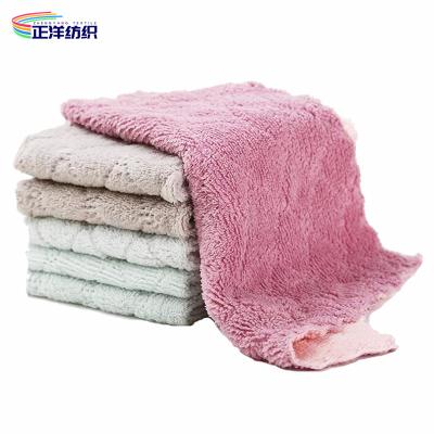 Pano de limpeza Edgeless reusável macio da cozinha de panos 300GSM 25X25CM de Microfiber