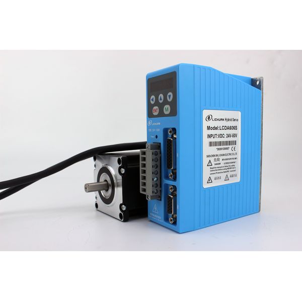 Lichuan Nema 23 Closed Loop 1000rpm 2.0n.M 4.0A DC24V-50V 2 Phase LCDA606S+LC57H276