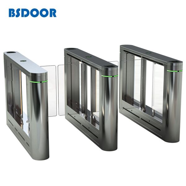 Custom Security Unidirectional RFID Swing Gate Turnstile Access Control