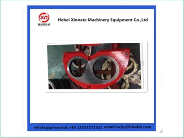 Sermac Concrete Pump Wear Plate DN180-DN260 Tungsten Hard Alloy