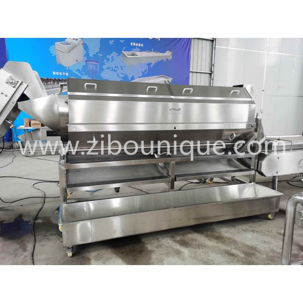 Видео Техническая поддержка Тяжелая картофельная очистительная машина для мытья и очистки картофеля