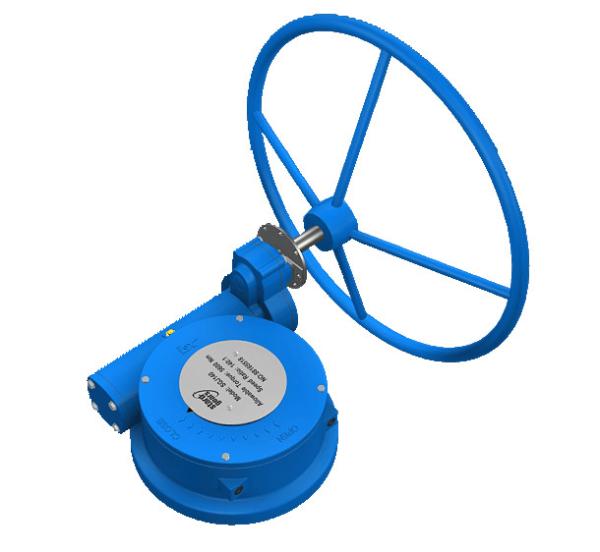 Caixa de engrenagens IP67 da válvula de borboleta do operador da engrenagem da caixa de engrenagens WCB do quarto de volta do aço de molde