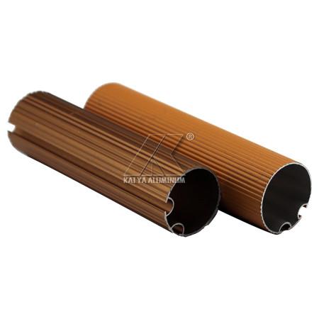 Bronze Custom Curtain Rods With Aluminum Alloy Extrusion 2.5-3.5m Length