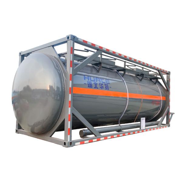 20 FT Chemical Liquid Storage Tank Container External Dimensions 6058mm*2438mm*2438mm