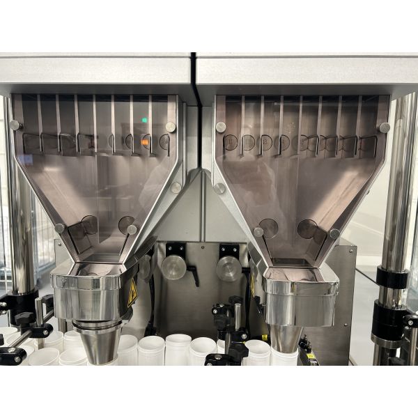 GMP Standard Dual-Channel Counting Machine with Vision+Photoelectric Inspection for Capsules and Tablets