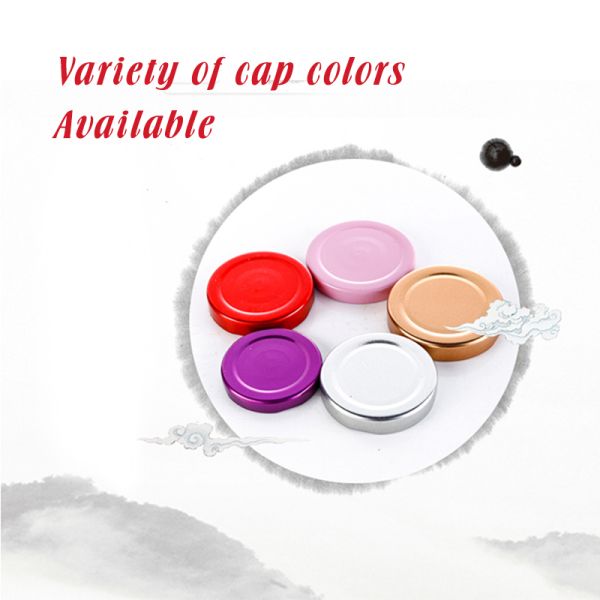 LFGB Hexagon 120ml 150ml Glass Honey Jars Food Storage Container