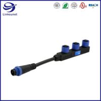 Connecteurs circulaires imperméables de M15 IP68 300V pour le réverbère de LED