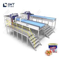 Linhas de transformação de carne enlatada Sardinhas carne bovina enlatada de porco Equipamento de embalagem