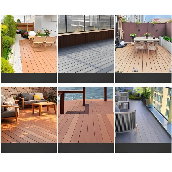 Plancher en alliage d'aluminium revêtu de TPE résistant au glissement et durable