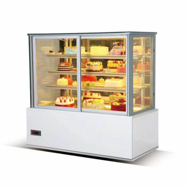1500*730*1250mm LED Lighting Secop Bakery Display Fridge
