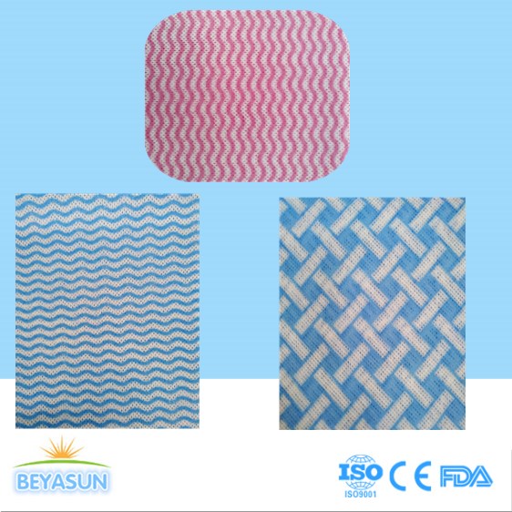 Spunlace Nonwoven Fabric Daily Necessities For Heavy Duty Spunlace Wipes