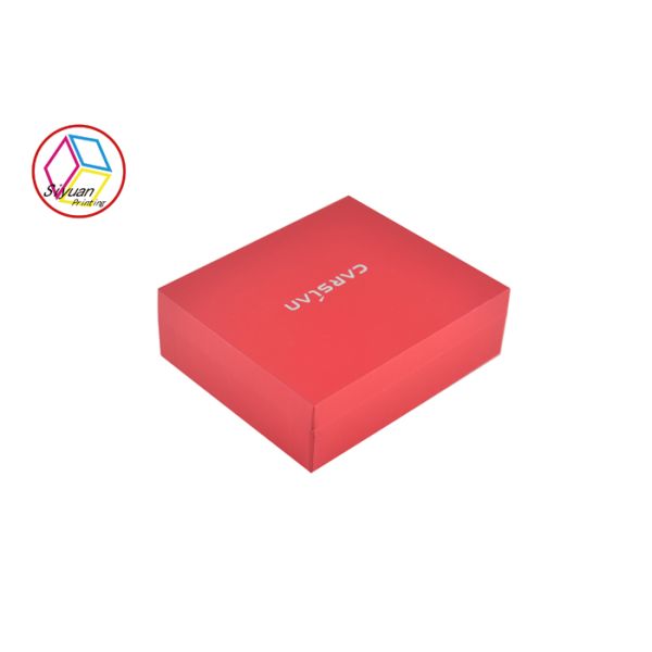 Sliding Cosmetic Gift Box , Personalised Makeup Box Rectangle Shape