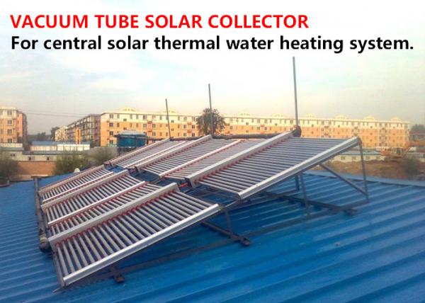 Convenient Heat Pipe Evacuated Tube Solar Collectors Simple Installation
