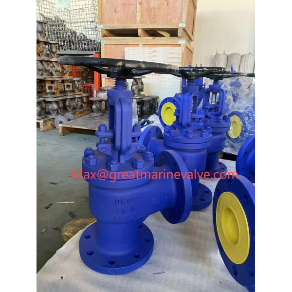 China best DIN GS-C25 Cast Iron Angle valve ,angle globe valve for DUBAI ,Turkey,Indonisia,Singapore,Euro MARKET