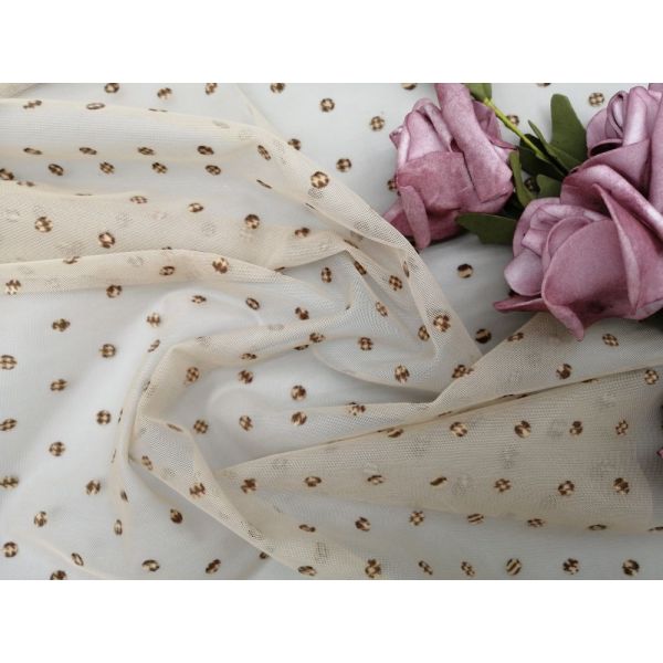 Собираннсяый маркизет напечатанный Тюль шнурует вышивку платья маленькой девочки ткани