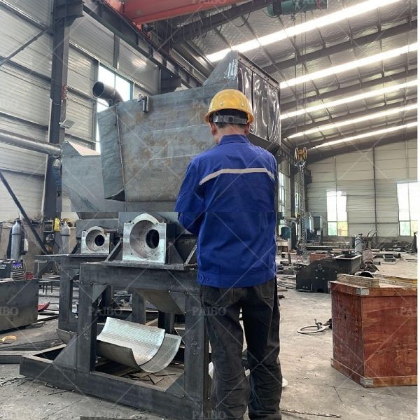 Cheap Plastic Shredder Machine PET Bottle Crushing Crusher Machine For PP Woven Jumbo Big Bags