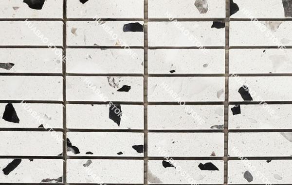 0.55% water absorption Mosaic stone Tiles panels for bathroom kitchen wall or floor