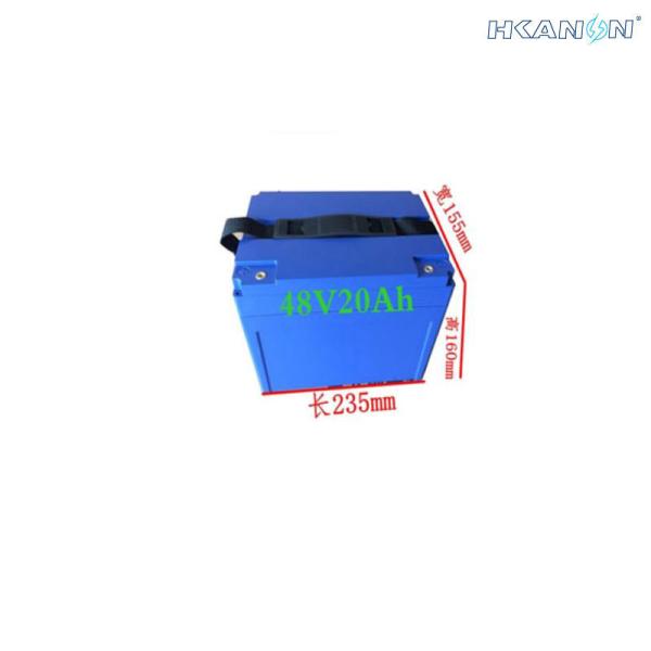 Bloco bonde 300mah da bateria da bicicleta 48v de 26650 células com a caixa plástica do Abs
