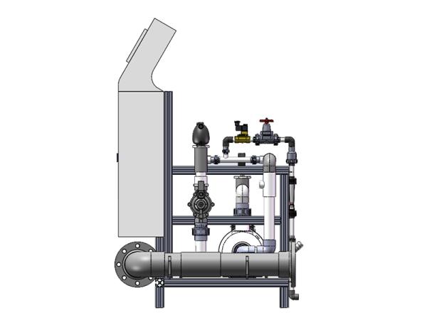 10 Inches Screen Automatic Fertigation Machine High Precision For Water Soluble Fertilizer