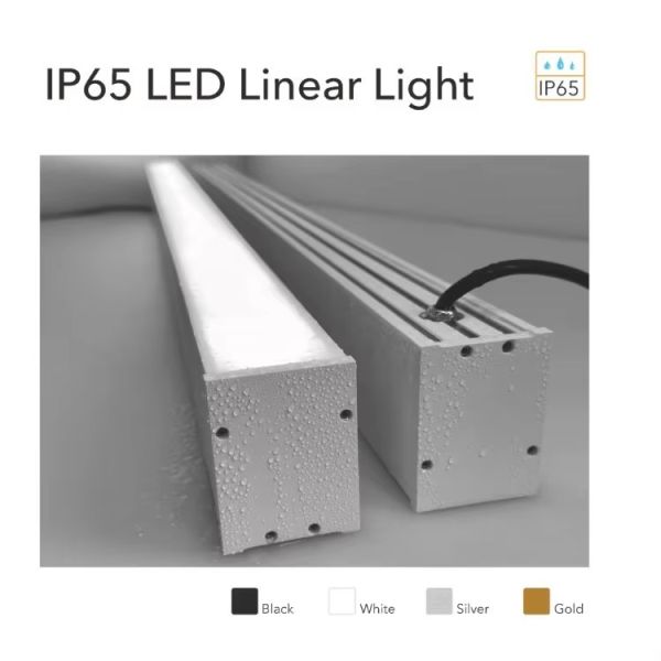Emergency Waterproof IP65 LED Linear Light Chandelier Pendant Dali Dimming