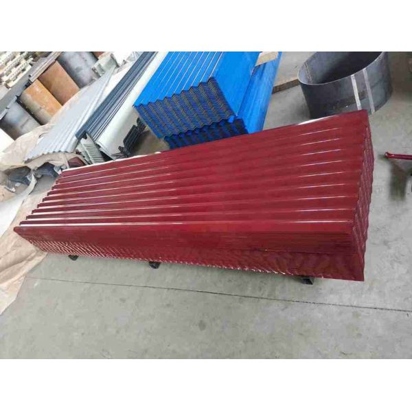 Color Coated Corrugated Metal Siding Panels for Roofing and Wall Cladding