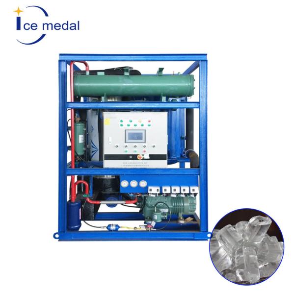 Large Capacity 139.3 Kw Tube Ice Machine For Food Chilling Preserving