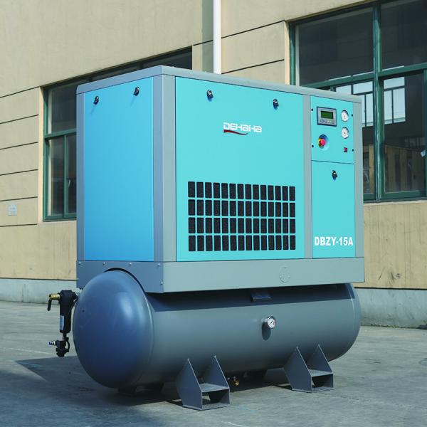 16 Bar Screw Air Compressor All In One 15 Hp 11kW ​With Dryer