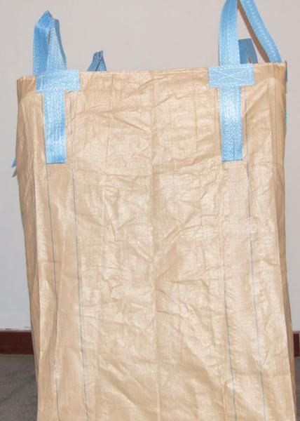 Industrial Plastic FIBC Jumbo Bags , Woven Polypropylene Flexible Container Bag