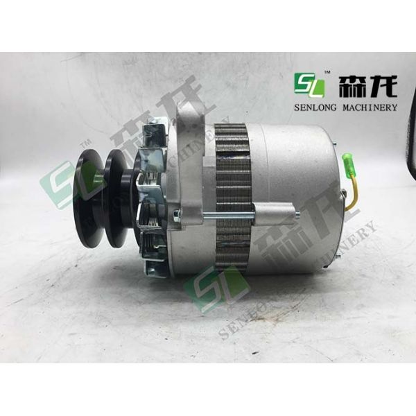 24V 35A CW Alternator for Hitachi excavator  EX200-1  EX200-2  EX200-3 ISUZU 6BD1T  Engine 1812003820 replacement parts
