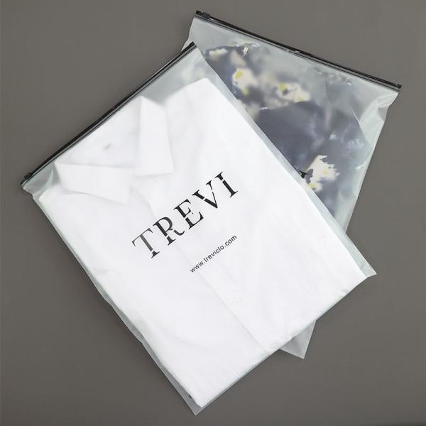 Wholesale Custom Self-Sealing CPE Zipper  Bags With Printed Logo