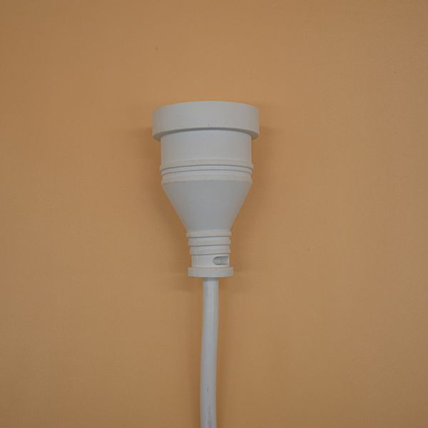 AC Power Cord Standard Australian AU 3-Pin Plug Custom Length White Power Extension Lead Cord Rated Current 5A