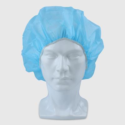 Tampão Bouffant cirúrgico não tecido descartável elástico do grampo do tampão do tampão do cabelo