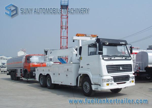 Single Cab Styer King IND 35 Wrecker Tow Truck Independent Boom And Under Lift