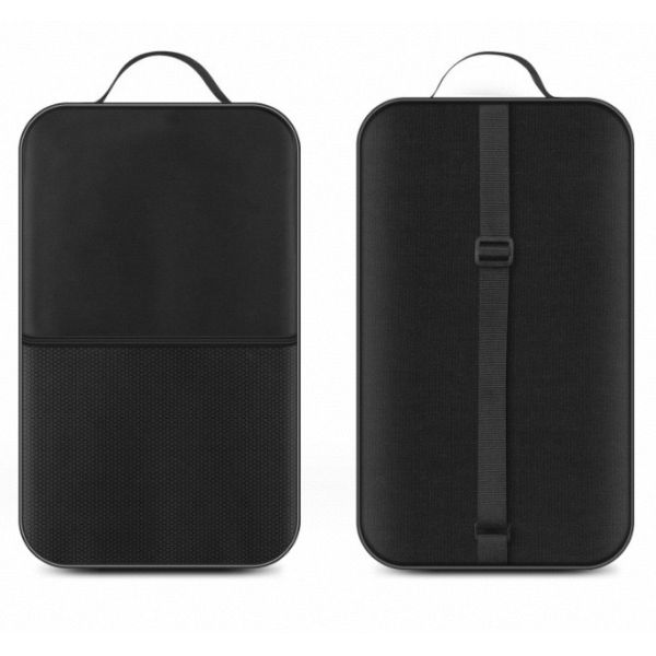 Black Pickleball Paddle Bag Waterproof Oxford Cloth Bag For Outdoor Activities