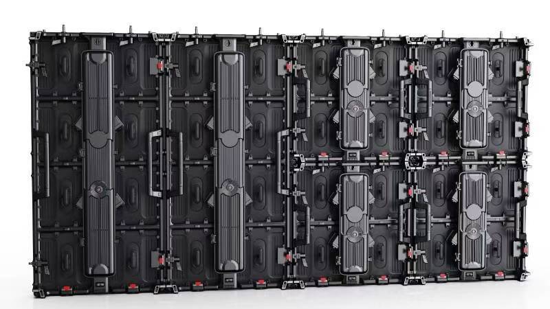 Die Cast Aluminum Rental LED Cabinet Display High Strength 500x500mm