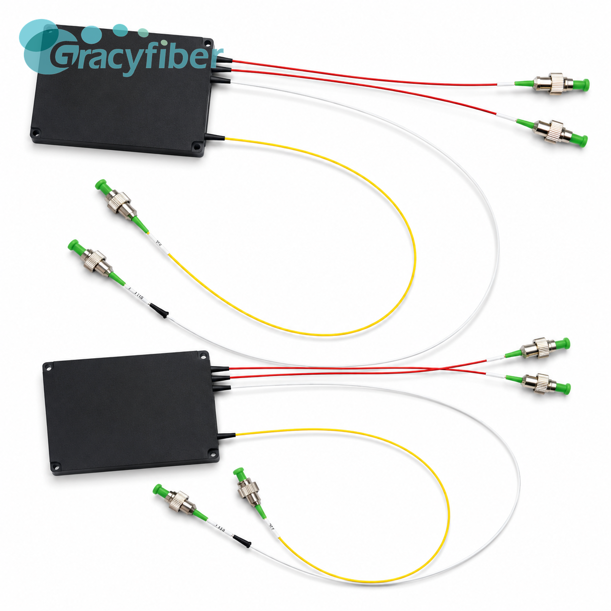 1550nm Single-Mode Cascaded FBT Coupler Module (5/95 & 50/50 Combination, Differential Optical Path Design)