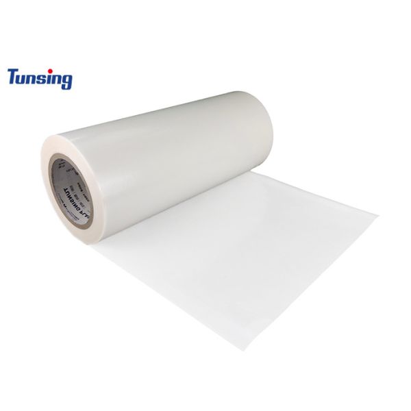 TPU Hot Melt Adhesive Film for MDF Sheet 100 Yard Per Roll Low Temperature Polyurethane Hot Melt Adhesive Film for Wooden Furniture