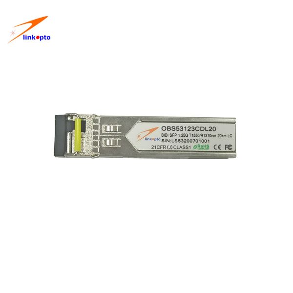 20km 1000base SFP BiDi Transceiver Module With LC Connector